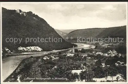 Neckargerach mit Minneburg Kat. Neckargerach