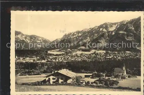 Bad Reichenhall mit Lattengebirge Kat. Bad Reichenhall