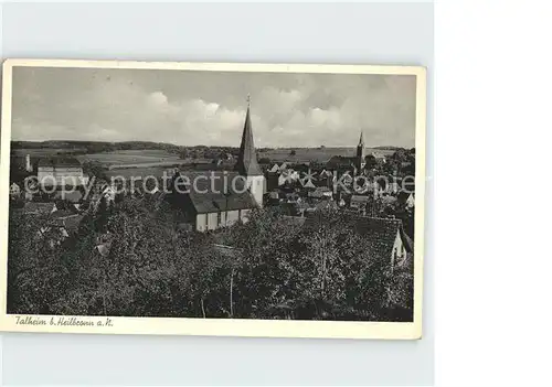 Talheim Neckar Stadtblick Kirche / Talheim /Heilbronn LKR