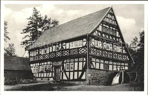 Ilbeshausen Hochwaldhausen Teufelsmuehle Kat. Grebenhain