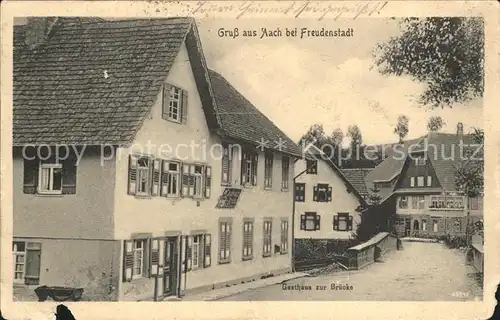 Aach Dornstetten Gasthaus zur Bruecke Kat. Dornstetten