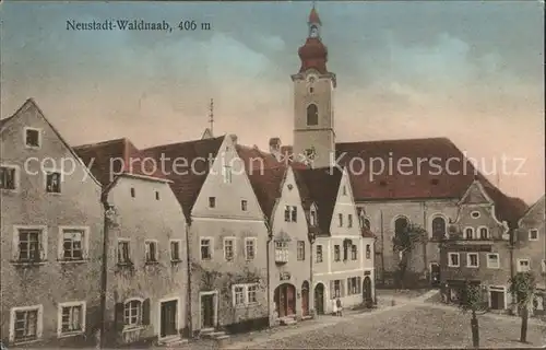 Neustadt Waldnaab Dorfmotiv mit Kirche Kat. Neustadt a.d.Waldnaab