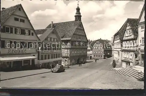 Backnang Strassenpartie Kat. Backnang