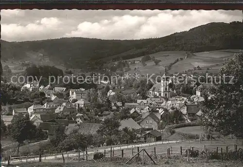 Gersfeld Rhoen Ortsansicht Kat. Gersfeld (Rhoen)