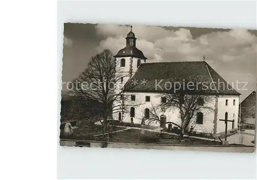 Neunkirchen Odenwald Ev Pfarrkirche Kat. Modautal