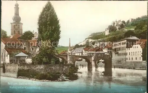 Bad Kreuznach Nahepartie mit Kauzenburg Kat. Bad Kreuznach