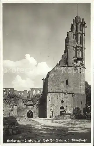 Bad Duerkheim Klosterruine Limburg  Kat. Bad Duerkheim