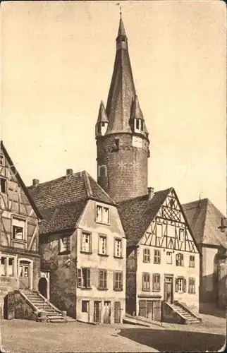 Ottweiler mit altem Turm Kat. Ottweiler