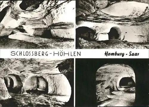 Homburg Saar Schlossberg Hoehlen Kat. Homburg