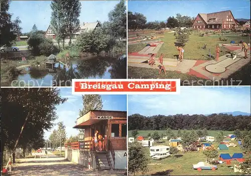 Freiburg Breisgau Breisgau Camping Kat. Freiburg im Breisgau