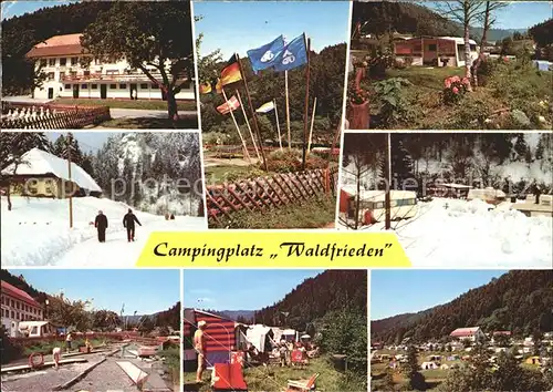 Oberkutterau Camping Waldfrieden Kat. Dachsberg