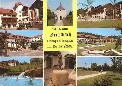 Griesbach Bad Dreiquellenbad Minigolf Kat. Bad Griesbach i.Rottal