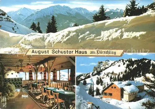 Garmisch Partenkirchen August Schuster Haus am Puerschling Kat. Garmisch Partenkirchen