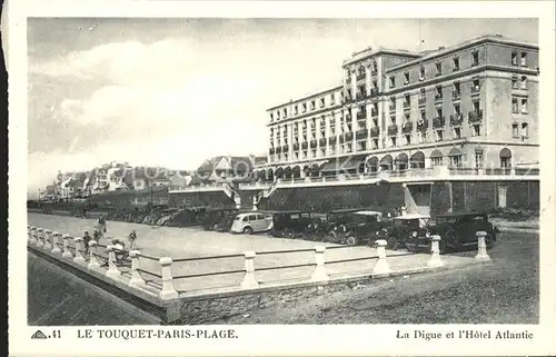 Le Touquet Paris Plage Digue Hotel Atlantic Kat. Le Touquet Paris Plage