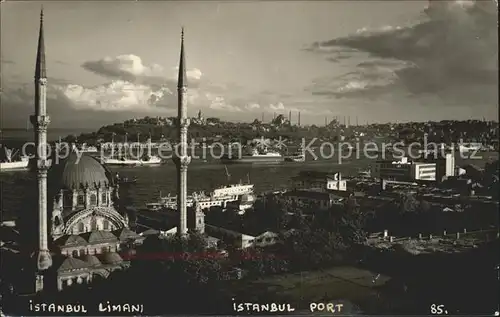 Istanbul Constantinopel Hafen  Kat. Istanbul