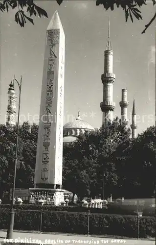 Istanbul Constantinopel Obelisk Kat. Istanbul