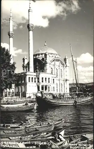 Istanbul Constantinopel Mosque Ortakoey Bosphorus Kat. Istanbul