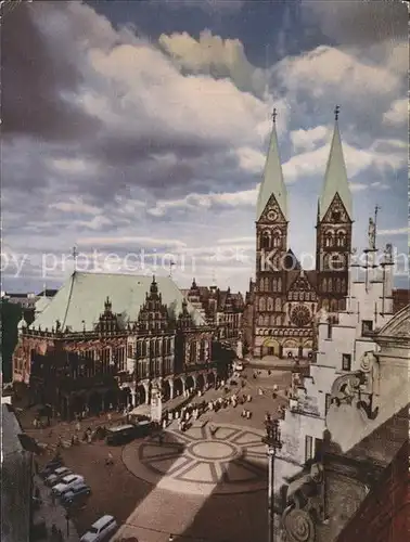 Bremen Stadtplatz Muenster  Kat. Bremen