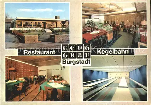 Buergstadt Restaurant Centgraf  Kat. Buergstadt