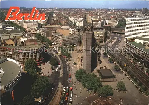 Berlin Kaiser Wilhelm Gedaechtniskirche Breitscheidplatz  Kat. Berlin