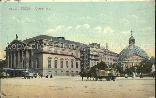 Berlin Opernhaus  Kat. Berlin