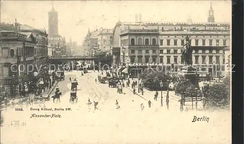 Berlin Alexanderplatz  Kat. Berlin