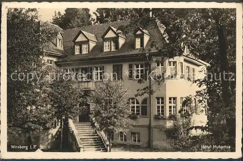 Wirsberg Hotel Hubertus  Kat. Wirsberg
