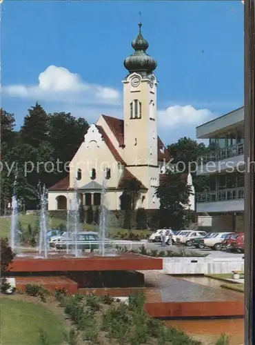 Bad Brueckenau Staatsbad Marien Kirche Kat. Bad Brueckenau
