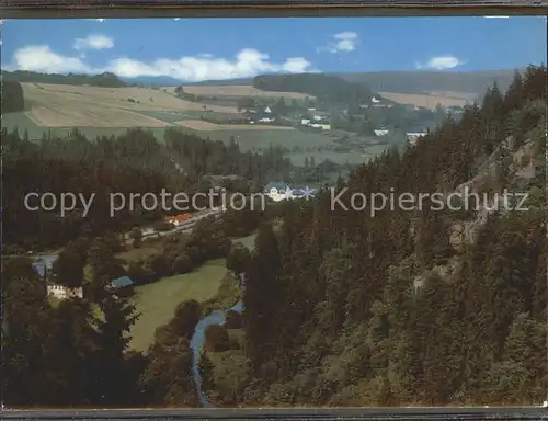 Lichtenberg Oberfranken Gasthof Pension Blechschmiedenhammer  Kat. Lichtenberg