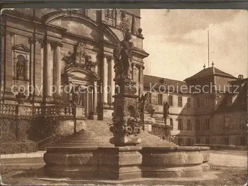 Bamberg Merkurbrunnen Michelsberg  Kat. Bamberg