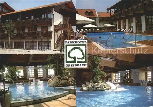 Bad Griesbach Rottal Park Hotel Griesbach Swimmingpool Hallenbad Kat. Bad Griesbach i.Rottal
