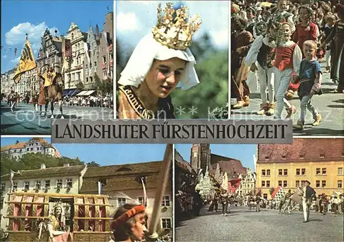 Landshut Isar Landshuter Fuerstenhochzeit Details Kat. Landshut