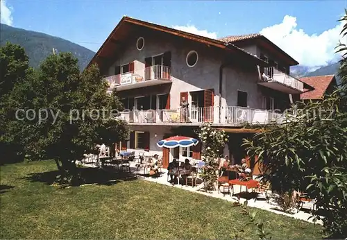 Merano Suedtirol Hotel Garni Laura Terrasse Kat. Merano