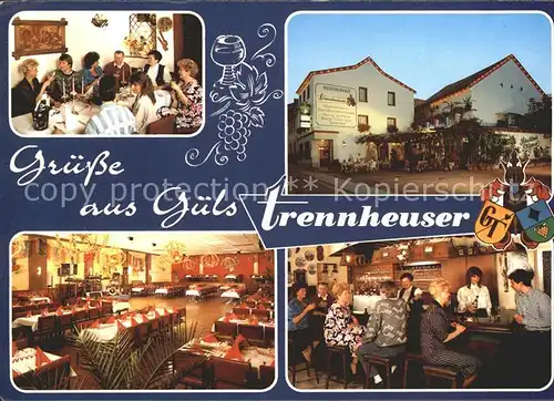 Guels Koblenz Restaurant Tanzbar Festsaal Trennhaeuser Kat. Koblenz