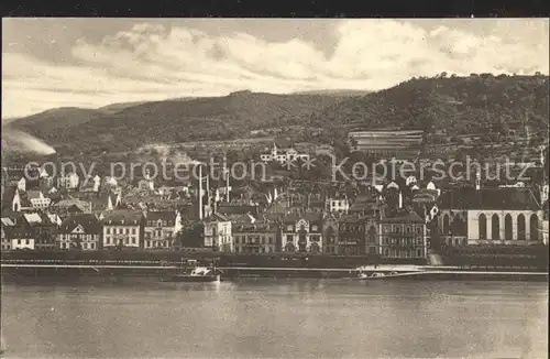 Boppard Rhein Teilansicht Kat. Boppard