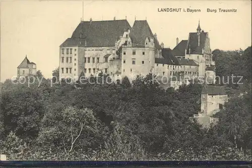 Landshut Isar Burg Trausnitz Kat. Landshut