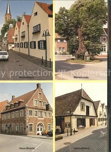 Telgte Warendorf Heimathaus Marienlinde Haus Bracht Kat. Telgte