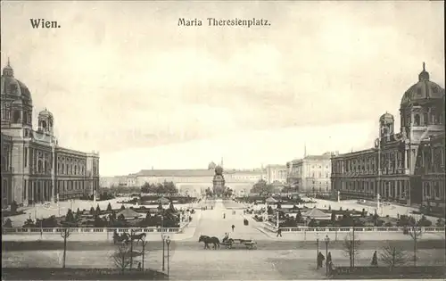 Wien Maria Theresienplatz Kat. Wien