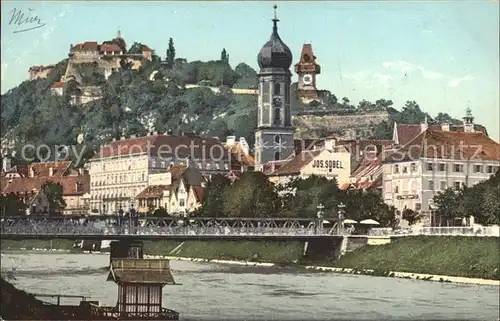 Graz Steiermark Mur Schlossberg Kat. Graz