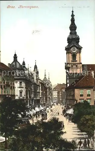 Graz Steiermark Herrengasse Kat. Graz