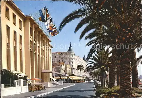 Cannes Alpes Maritimes Palais des Festivals et Hotel Carlton Kat. Cannes