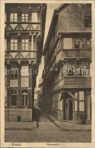 Goslar Muenzstrasse Kat. Goslar