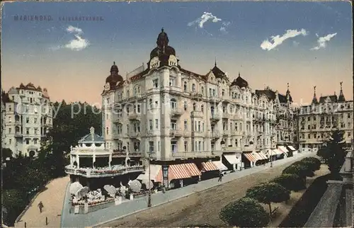 Marienbad Tschechien Boehmen Kaiserstrasse Kat. Marianske Lazne