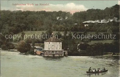 Radolfzell Bodensee Schloesschen Woerth am Rheinfall Kat. Radolfzell am Bodensee
