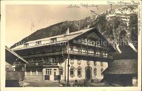 Berwang Tirol Alpenhotel Kreuz Kat. Berwang