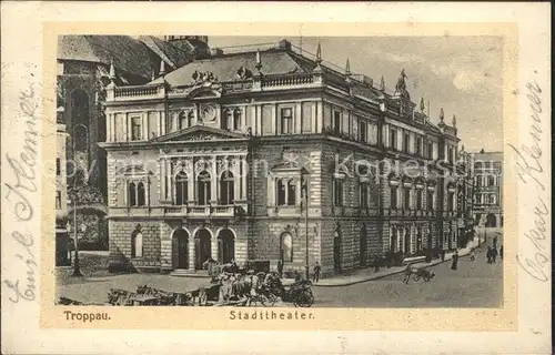 Troppau Sudetengau Stadttheater Kat. Opava
