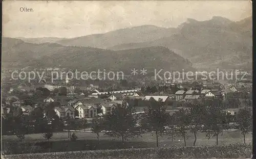 Olten Stadtansicht Kat. Olten