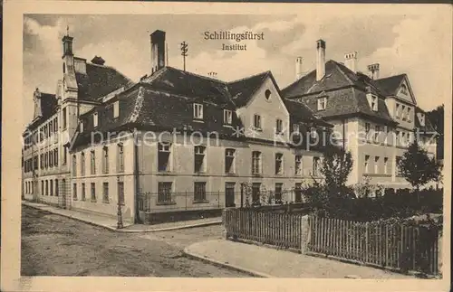 Schillingsfuerst Institut Kat. Schillingsfuerst