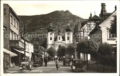 Haindorf Tschechien Strassenpartie Isergebirge / Hejnice /