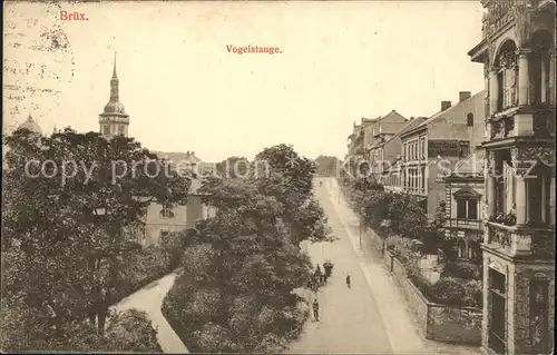 Bruex Most Sudetengau Vogelstange Strassenpartie